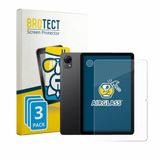 BROTECT Screenprotector 3 Stuks voor Doogee Tab G5 (Voor+Camera) Beschermglas Transparant