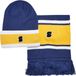 Urban Classics College Team Package Muts & Sjaal Set - Blauw/Geel