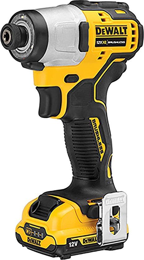 DeWALT DCF801D2 - 12V Accu Slagschroevendraaier set (2x 2.0Ah) - 163Nm - TSTAK