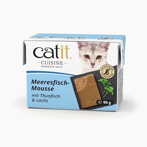 catit Catit Cuisine Kattenmousse, Zeevis, 90 g