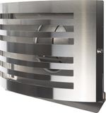 Paneir Airdesigns Design gevelkap PREMIUM LINE -ALFA- Ø 150mm met terugslagklep - RVS