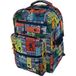 Grafoplás Bigpack Bits&Bobs Grote schoolrugzak, groot, uniseks, kinderen, 1 stuk, Blauw, 32x46x24cm, Voor school