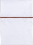 Baby's Only Wieglaken gebreide bies - Koper-Honey Mêlee/Wit - 80x100 cm
