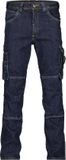 DASSY Stretch werkjeans met kniezakken - Jeansblauw - Maat 63