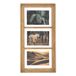 Atmosphera Collage fotolijst Opera - 3x foto van 10 x 15 cm - bois - 24 x 47 cm