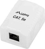 Lanberg Category 5 UTP RJ45 Connector OU5-0001-W White