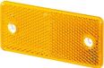 HELLA rückstrahler backlight 44x94 yellow pvc-geh.m.2bef.schr.