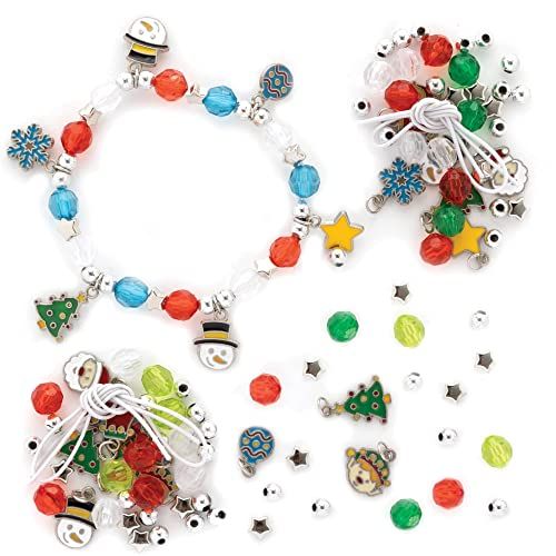 Baker Ross FC145 Kerstmis kralen armbandsets voor kinderen - Set van 3