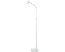 Lucide TIPIK - Oplaadbare Vloerlamp - Accu/Batterij - LED Dimb. - 1x3W 2700K - 3 StepDim - Wit