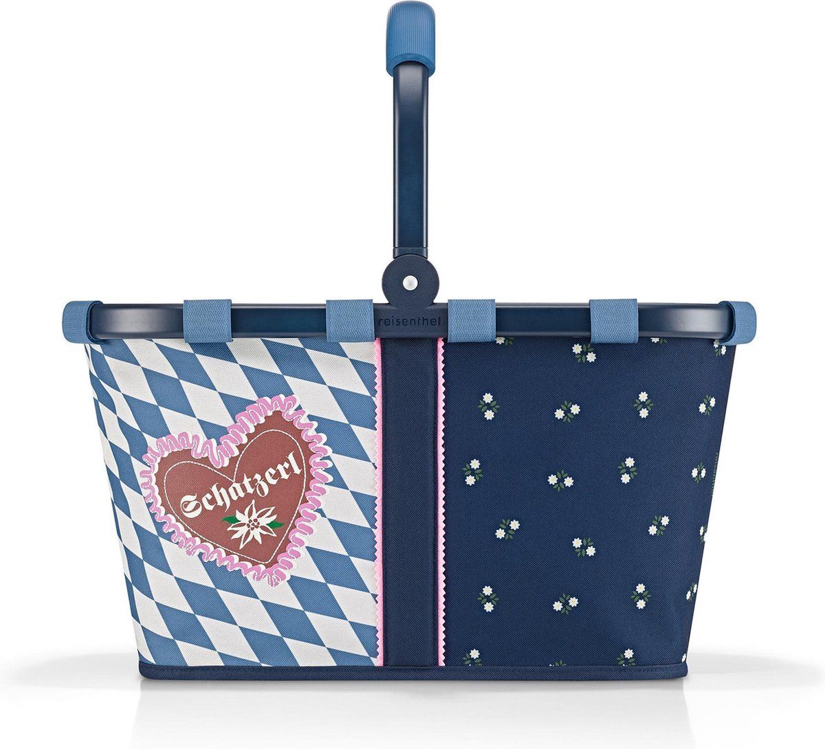 reisenthel Carrybag Boodschappenmand - 22L - Sp.Ed. Bavaria 6 frame Blauw