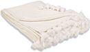 Loberon Plaid Amlamé Blanc