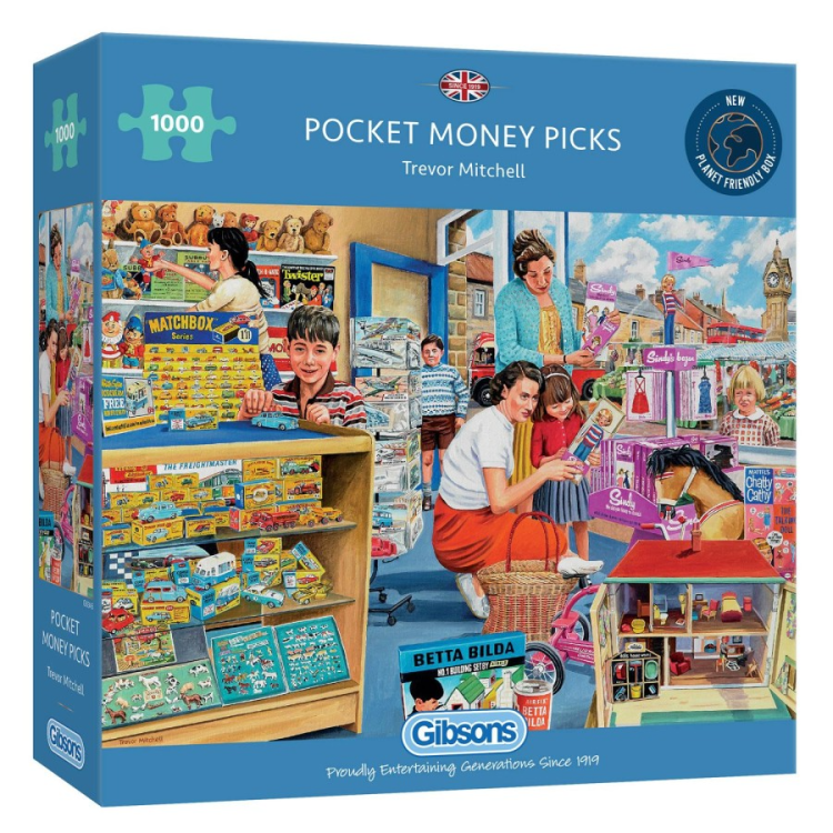 Gibsons Pocket Money Picks Puzzel (1000 stukjes)