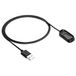 AKYGA AK-SW-49 USB-oplaadkabel compatibel met Oppo Band 1 m zwarte oplader