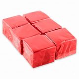 Hostelnovo - 600 rode papieren servetten - Micropoint - 10 x 10 cm (gevouwen) en 20 x 20 cm (opengevouwen) - Ideaal voor cateringsevenementen, bars en feesten