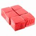 Hostelnovo - 600 rode papieren servetten - Micropoint - 10 x 10 cm (gevouwen) en 20 x 20 cm (opengevouwen) - Ideaal voor cateringsevenementen, bars en feesten