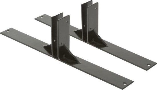 Securit Voeten set voor multi krijtbord - Zwart - 40cm