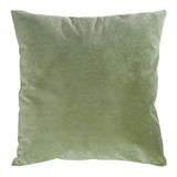 Eurofirany Kristi Fluweel Velvet Kussenovertrek 45x45 cm Groen