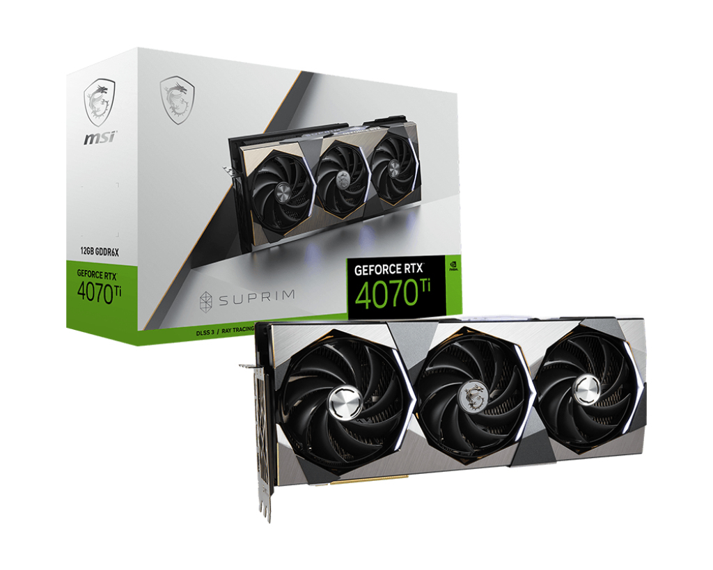 MSI SUPRIM  GeForce RTX 4070 Ti SUPRIM SE 12G