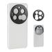 NEEWER 15 Ultra Lens Backplate, aluminiumlegering 17mm draad telefoon lens adapter houder voor hoofd- en telecamera's, compatibel met Xiaomi 15 Ultra Original telefoonhoes, PA111 (zwart)