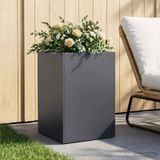 Maison Exclusive - Cache-pot de jardin anthracite 40 x 40 x 75 cm