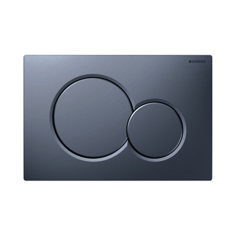 Geberit Sigma 01 Bedieningsplaat - Mat Donkerblauw - Frontbediening