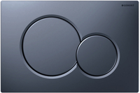 Geberit Sigma 01 Bedieningsplaat - Mat Donkerblauw - Frontbediening