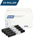 Hynex Vuilniszak 60 liter - 400 stuks - Zwart