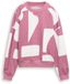 TOM TAILOR DENIM Sweatshirt donkerroze / wolwit