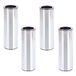 Wagner Teno 12151204 Meubelpoot, starterset, 4-delig, Ø 30 x 90 mm, incl. accessoires, verchroomd staal