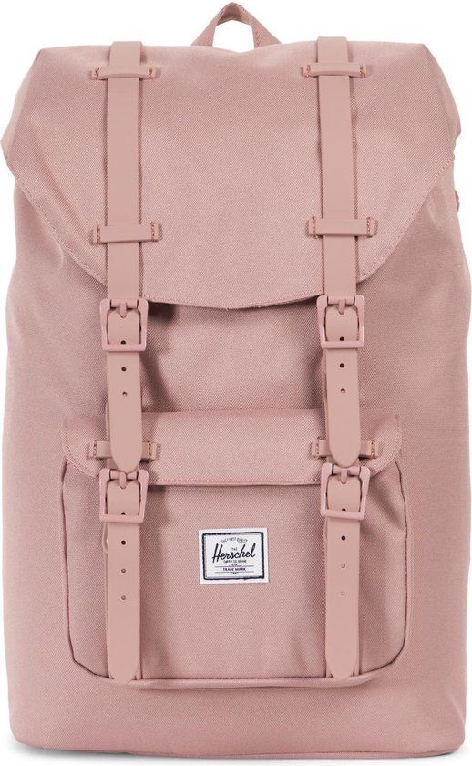 Herschel Little America Mid-Volume Rugzak - Ash Rose - 17L - 14" Laptopvak