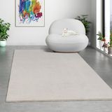 Mia's Teppiche Comfort modern pluizig laagpolig tapijt, antislip onderkant, wasbaar tot 30 graden, super zacht, vachtlook