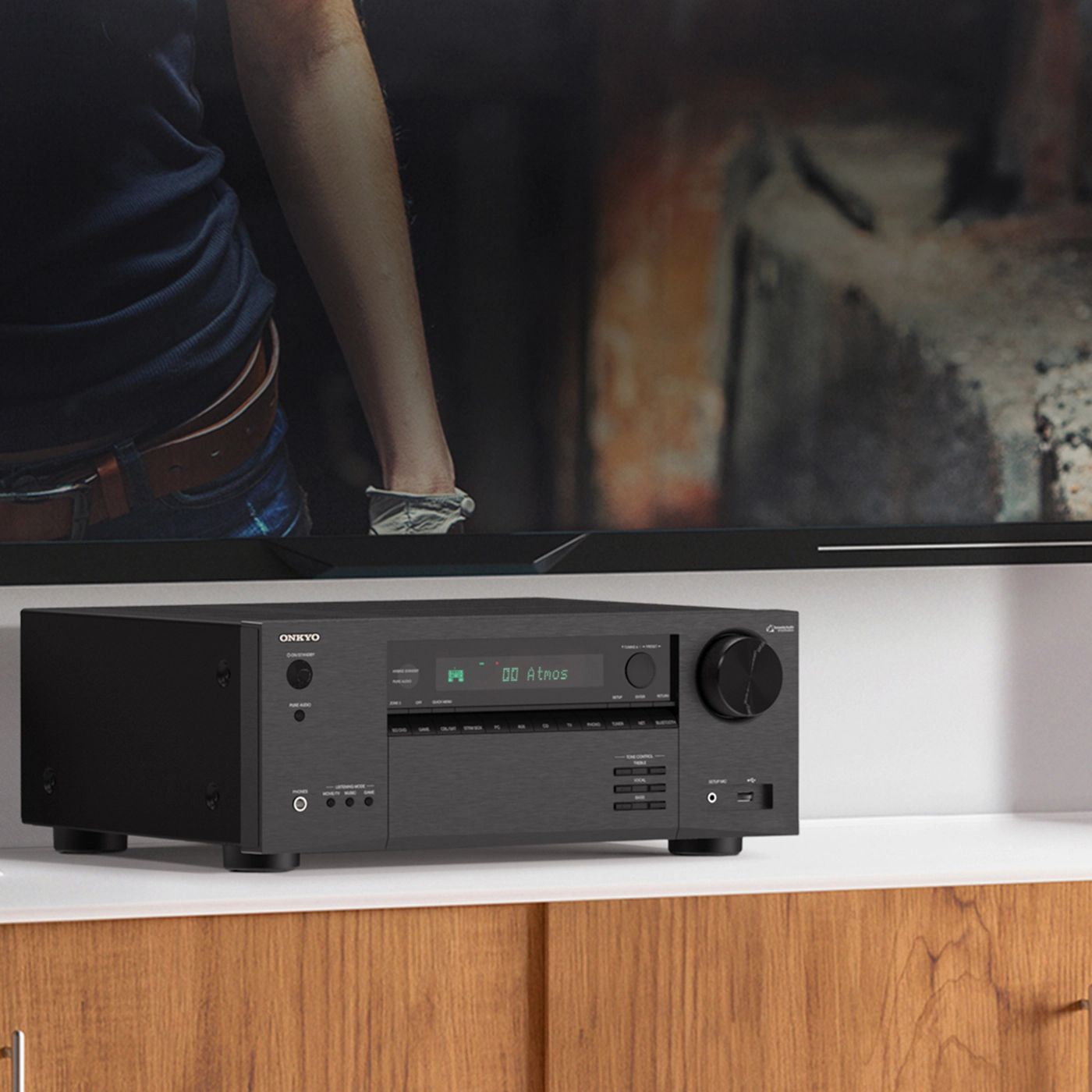Onkyo TX-NR6050 AV receiver - 200 W - Black