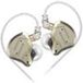SZSMART KZ ZSN PRO 2 Hoge Garantie Voor Echt Goud Gebogen In-ear Hoofdtelefoon