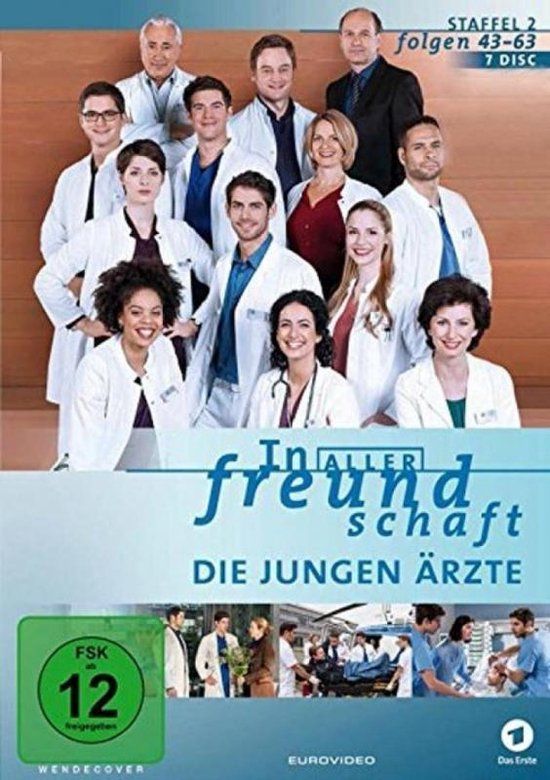 In Eurovideo Medien GmbH In Aller Freundschaft - Die Jungen Ärzte Staffel 2 (folgen 43-63) DVD