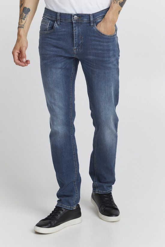Blend He Twister fit Multiflex Heren Jeans - Denim middle blue - W29 X L32