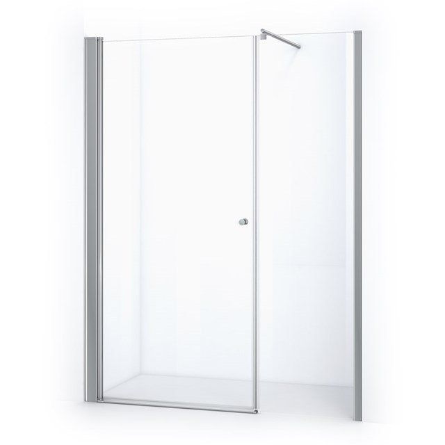 Maxaro Douchewand met Draaideur Zircon Comfort 170cm Chroom