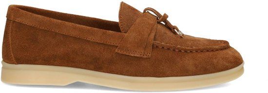 PS Poelman Zalama Dames Loafers - Licht bruin