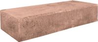 Merkloos Gardenlux Traptrede massief roodbruin 100 x 40 x 20 cm