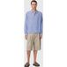 AllSaints Chemise Furrow Ls Aero Blue