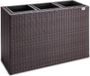 Casaria Staande Plantenbak – met Waterafvoer 83x30,5x60cm – Bruin