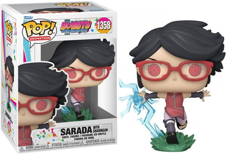 Funko boruto pop vinyl: sarada with sharingan