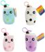 Toi-Toys Pluche Porte-clés Bubble Tea Multicolore