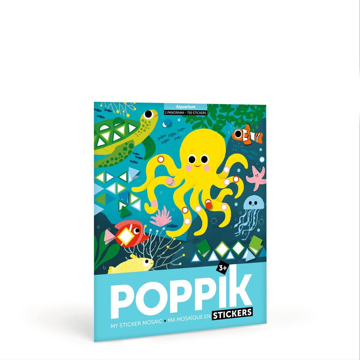 Posters.nl Sticker poster voor kinderen - POPPIK - my poster Aquarium - vanaf 6 jaar