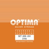 Optima 2702K Tenorbanjo Stringen, Ball End d'-2