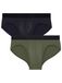 HOM Slip 'Supersoft' kaki/zwart