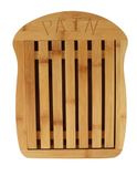 Ambiance Nature 544432 Broodplank met opvangvak kruimel – van FSC-gecertificeerd bamboe – broodsnijplank L 34,5 cm B 26 cm