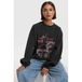 Alix the Label katoenen sweater met print - grijs