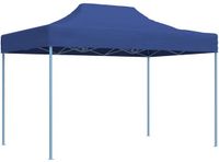 vidaXL Partytent 3x4m Blauw Inklapbaar Polyester