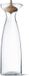Georg Jensen Alfredo Waterkaraf van Glas met Houten Dop, 1 Liter