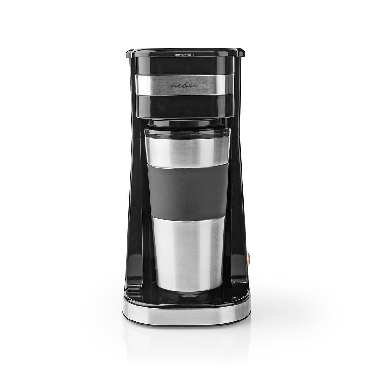 Nedis KACM300FBK Filter Koffiezetapparaat - 0.42L - Zwart/Zilver